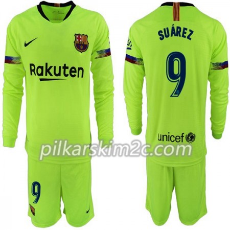 Koszulka FC Barcelona Suarez 9 Dziecięca Precz 2018-2019 - Koszulki Piłkarskie(L/S)